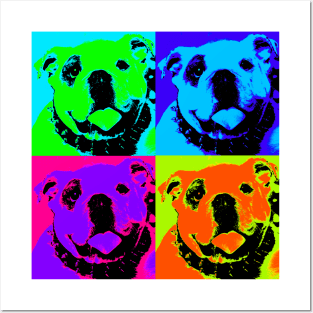 Pop Art - English Bulldog Posters and Art